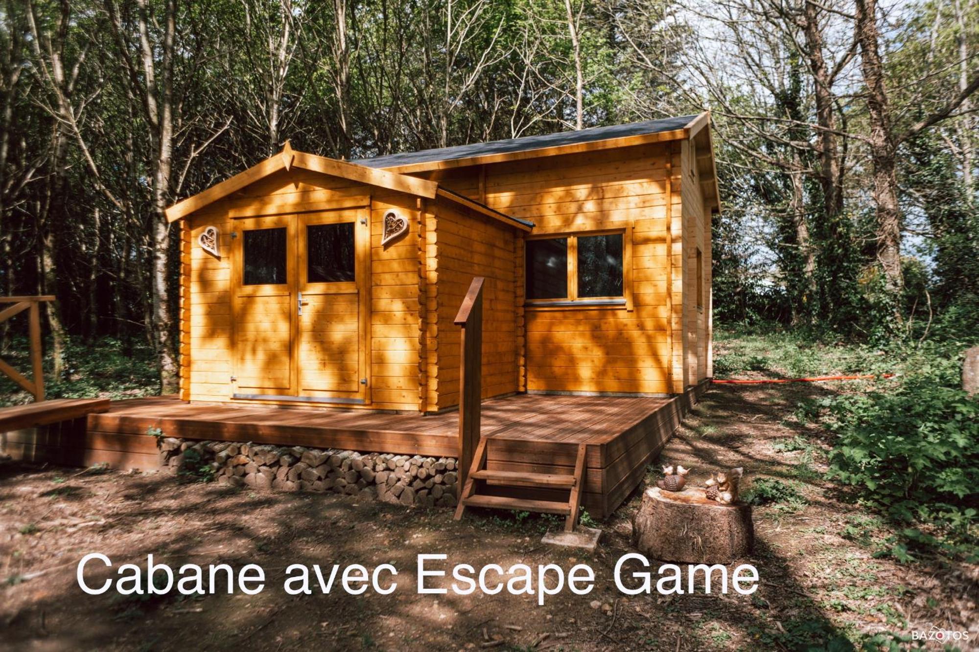Cabane Insolite Avec Escape Game Saint-Évarzec Εξωτερικό φωτογραφία