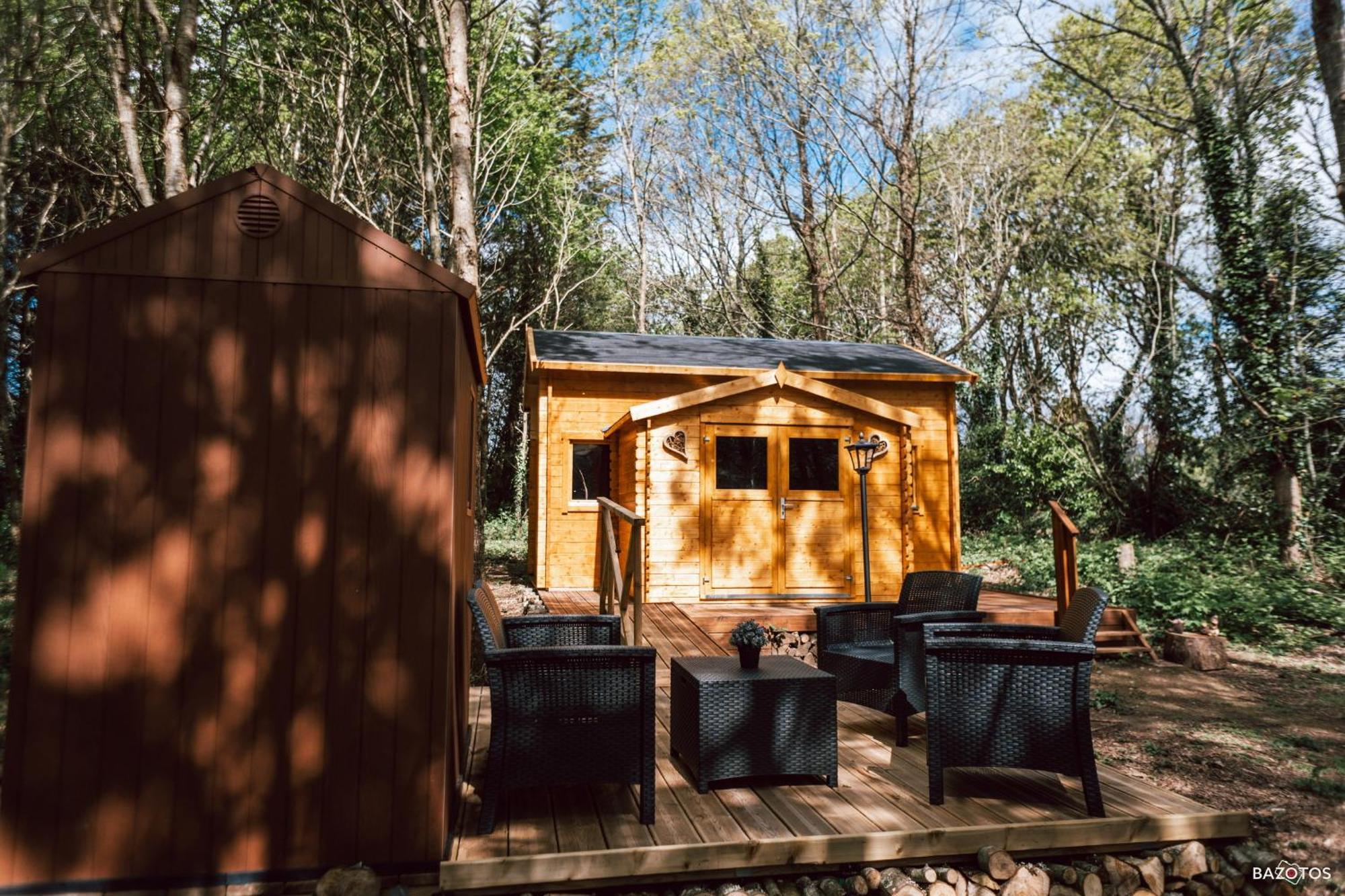 Cabane Insolite Avec Escape Game Saint-Évarzec Εξωτερικό φωτογραφία